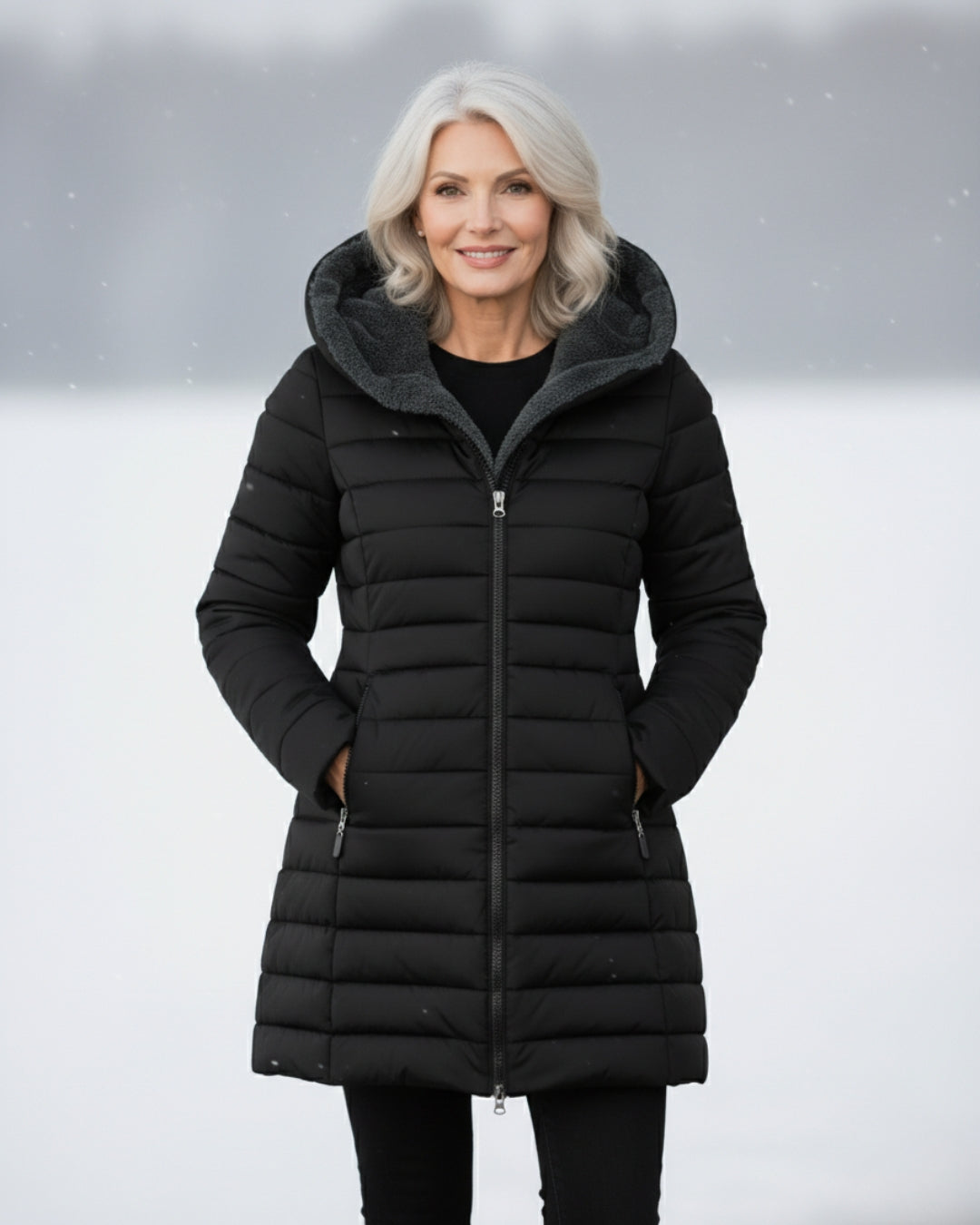 Grace - Warm Fleece Puffer Jacket
