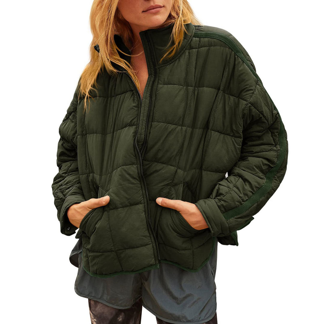 GEMMA™ – Lightweight Compact Zip Puffer Jacket