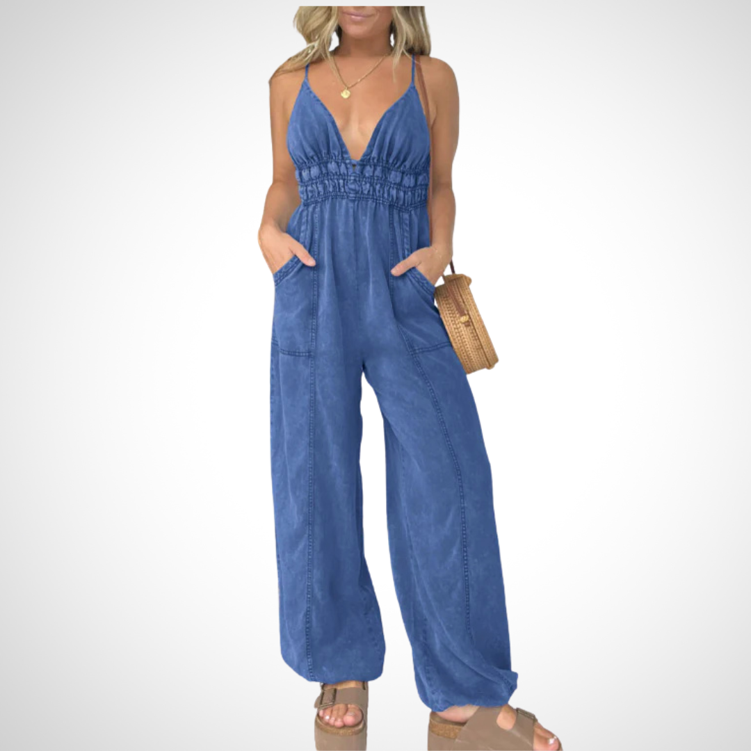 KYLINE™ - Classic Plain Jumpsuit