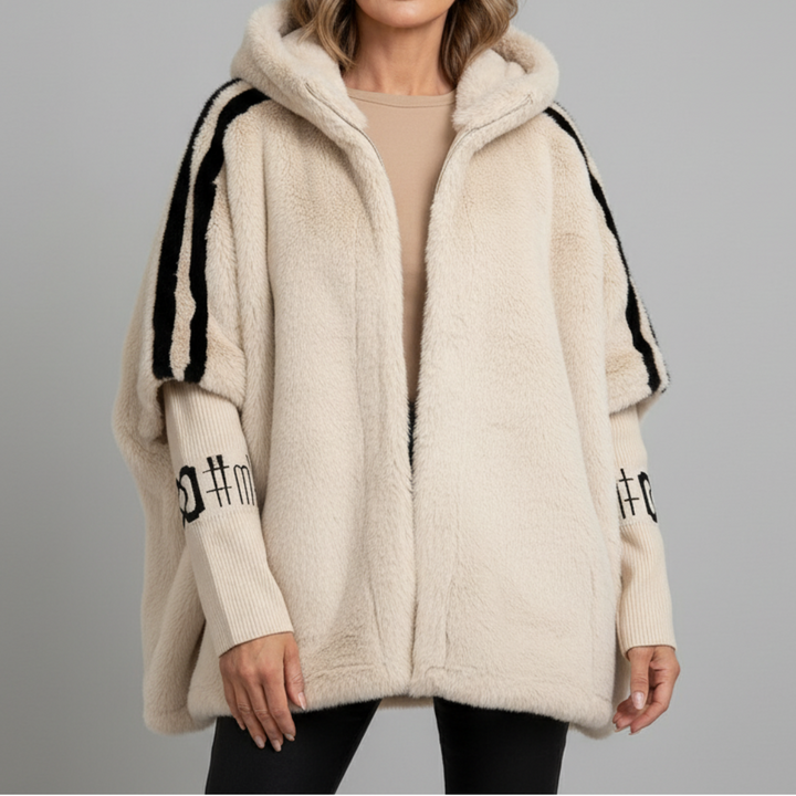 Brielle - Hooded Faux Fur Jacket