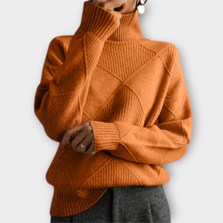 Melanie - Cosy Turtleneck Jumper